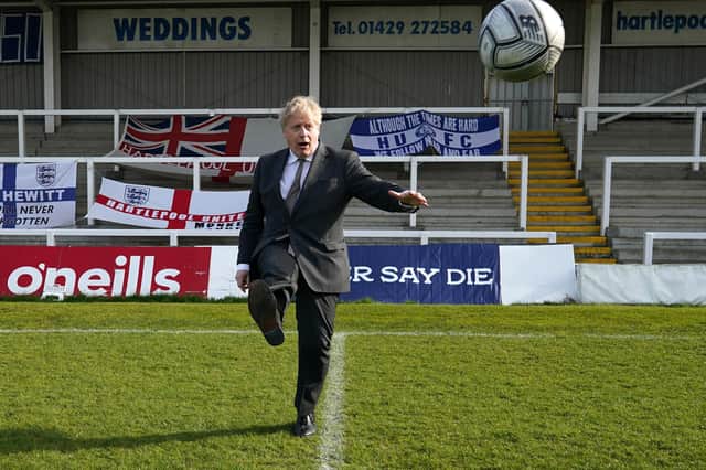 Football has become a political football again with Boris suggesting Ukraine sould be given a World Cup bye