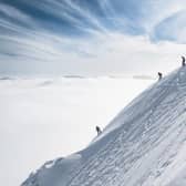 The Flypaper at Glencoe Mountain Resort - Scotland's steepest in-bounds run PIC: Stevie McKenna / ski-scotland