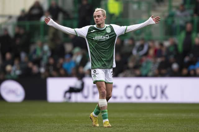 Harry McKirdy has struggled to make an impact at Hibs since his summer move from Swindon. (Photo by Craig Foy / SNS Group)
