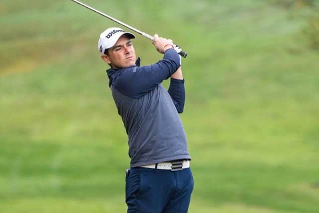 Irvine man Stuart Easton finished third in the Alps Tour Qualifying School in Rome.