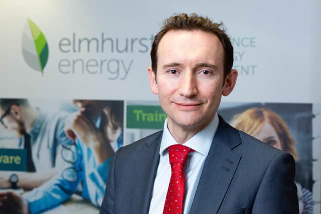 Stuart Fairlie, managing director of Elmhurst Energy. Picture: Dave Warren/Picture Team