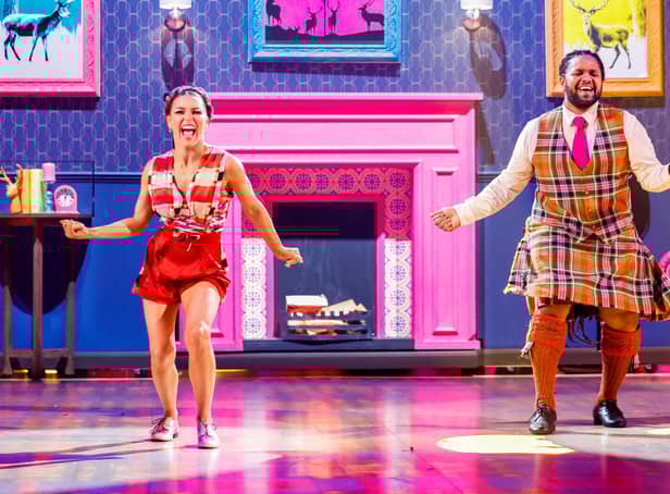 Strictly Come Dancing 2022 Hamza Yassin and Jowita Przystał during the semi-finals
