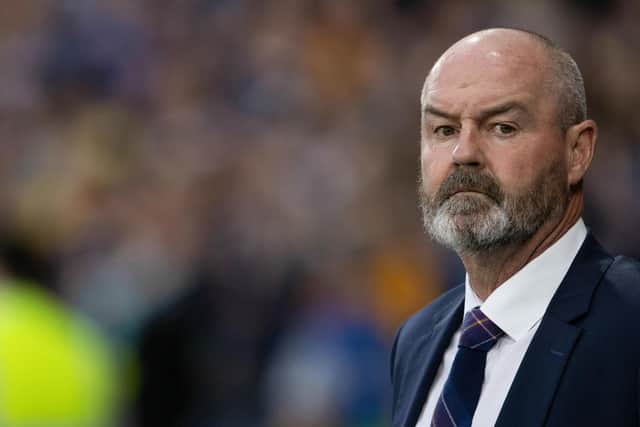 Scotland head coach Steve Clarke has named his squad for the Euro 2024 qualifier against Spain and the glamour friendly against France. (Photo by Alan Harvey / SNS Group)