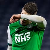 Hibs striker Kevin Nisbet has shown remarkable character during a heartbreaking week. Photo by Alan Harvey/SNS Group