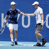 Andy Murray and Joe Salisbury are through in the men's doubles
