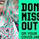 An advert for the social media campaign to encourage the young people to get vaccinated against Covid which has drawn criticism