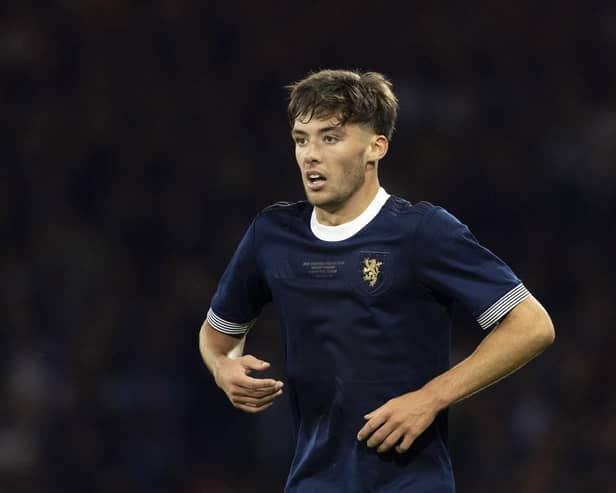 Aaron Hickey has won 11 caps for Scotland.