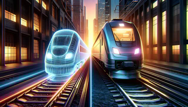 Digital replicas of the real world that can analyse scenarios in near-real time could help make journeys greener, scientists have said. Photo: University of Glasgow/Heriot-Watt University/PA Wire
