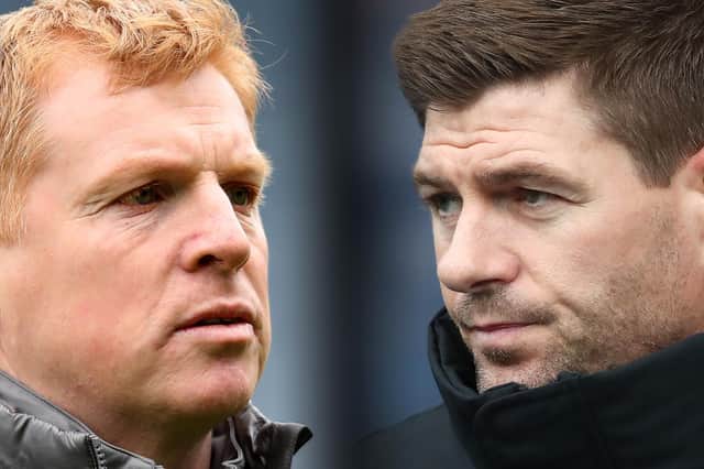 Neil Lennon and Steven Gerrard are contesting for the Scottish Premiership - but could Celtic and Rangers move to England one day?