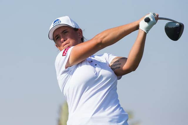 Michele Thomson was pleased with her start in the Joburg Ladies Open at Modderfontein Golf Club. Picture: Tristan Jones