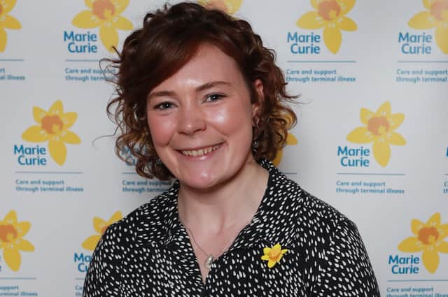 Ellie Wagstaff is Policy and Public Affairs Manager at Marie Curie