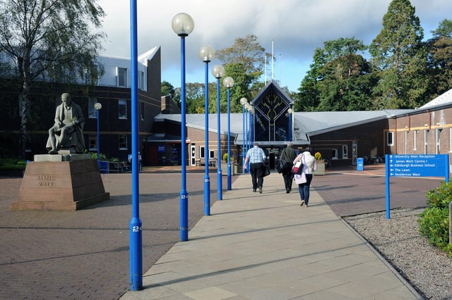 Heriot-Watt topped the table of universities that produce the most CEOs and MDs in Scotland. Picture: Ian Rutherford.