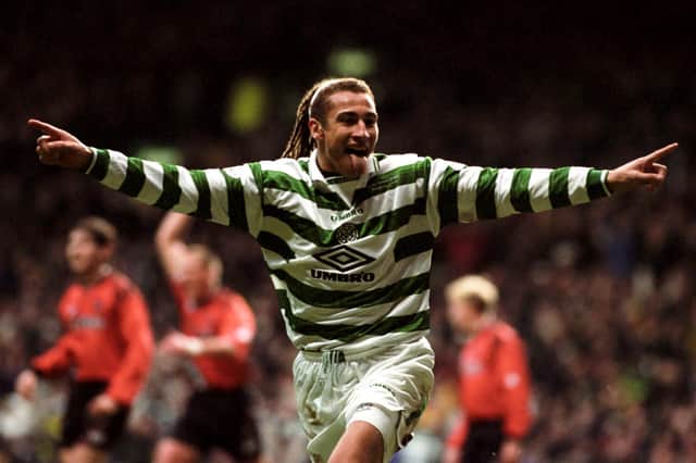 Celtic legend Henrik Larsson is British football's most popular no.7