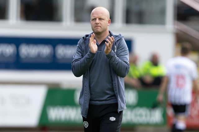Hearts' technical director Steven Naismith says Kenneth Vargas will be worth the wait.