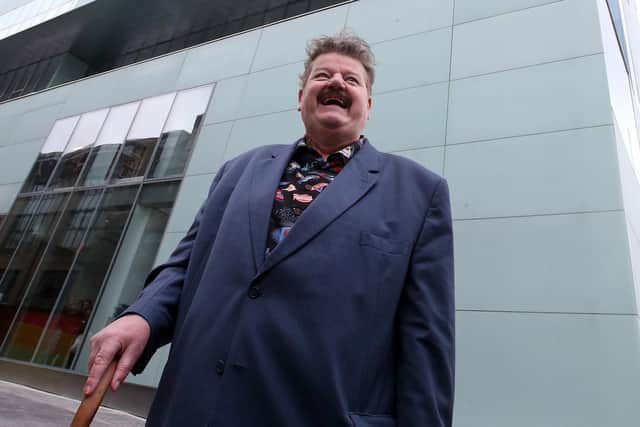 Robbie Coltrane at the opening of Glasgow School of Art's new £30 million Reid building. (Pic: Andrew Milligan/PA Wire)