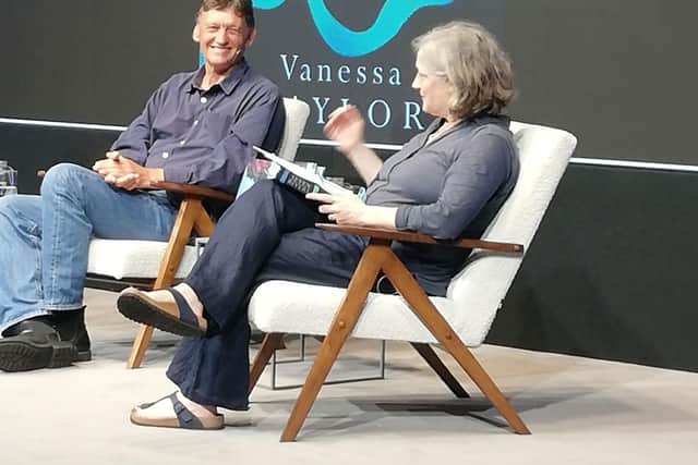 Philip Marsden & Vanessa Taylor at EIBF