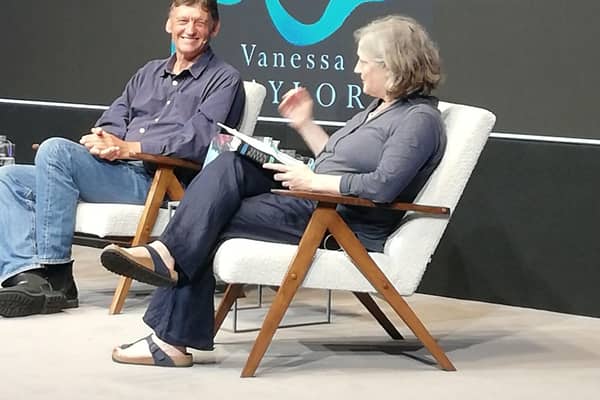 Philip Marsden & Vanessa Taylor at EIBF
