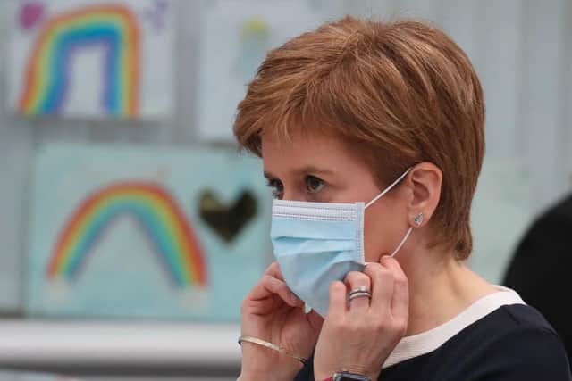 Nicola Sturgeon updated parliament with the latest Covid update on Tuesday.