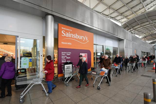 Sainsbury's is one of the UK's four big supermarket operators and also owns the Argos business. Picture: Dan Mullan/Getty Images
