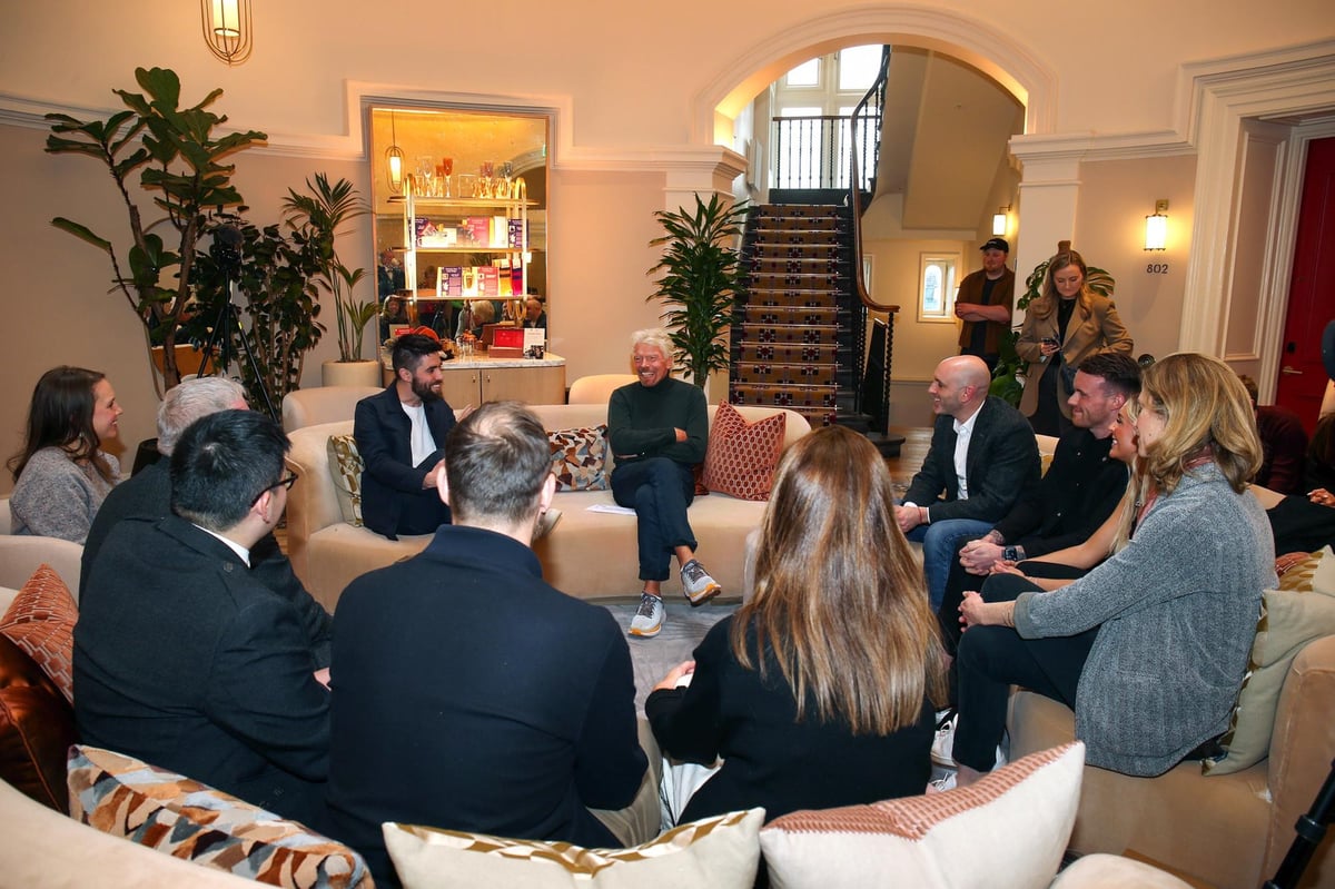 'My zest for life is no less today than it was': Sir Richard Branson shares advice with emerging Scots entrepreneurs