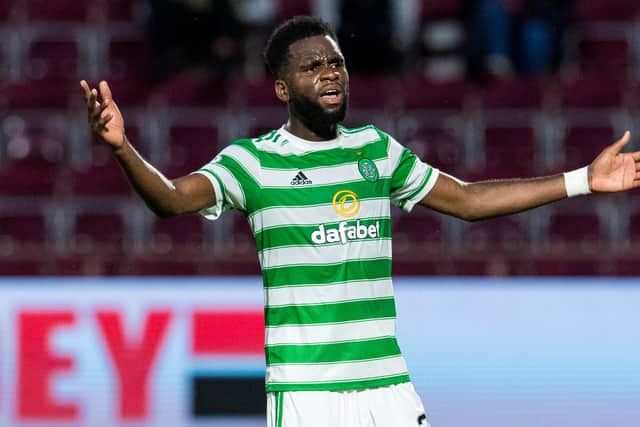 Celtic striker Odsonne Edouard could let his contract run down and leave for free. Picture: SNS