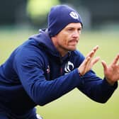 Scotland head coach Shane Burger. (Photo by Ian MacNicol/Getty Images)