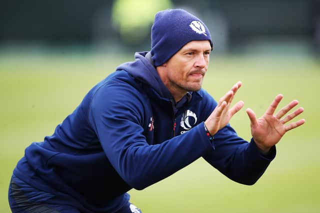 Scotland head coach Shane Burger. (Photo by Ian MacNicol/Getty Images)