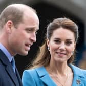 The Earl ad Countess of Strathearn at the Palace of Holyroodhouse during their recent visit to Scotland