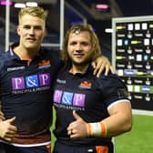 Edinburgh's Duhan van der Merwe and Pierre Schoeman have returned to training after the Rugby World Cup. (Picture: Paul Devlin/SNS)