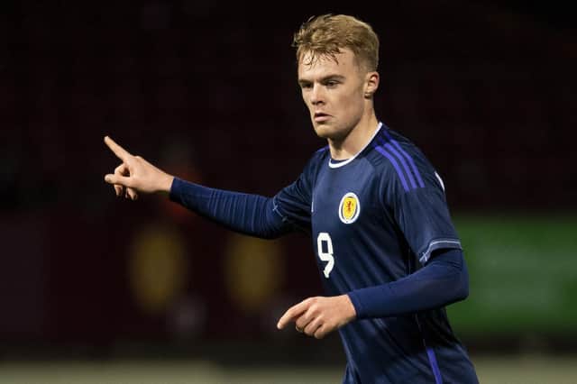 Tommy Conway captained the young Scots against Norway.
