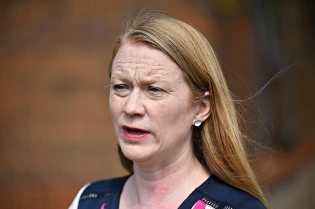 Education Secretary Shirley-Anne Somerville said the SNP gender rebels should consider if they were 'comfortable' in the party (Picture: Jeff J Mitchell/Getty Images)