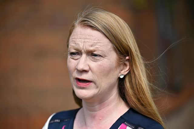 Education Secretary  Shirley-Anne Somerville said the SNP gender rebels should consider if they were 'comfortable' in the party (Picture: Jeff J Mitchell/Getty Images)