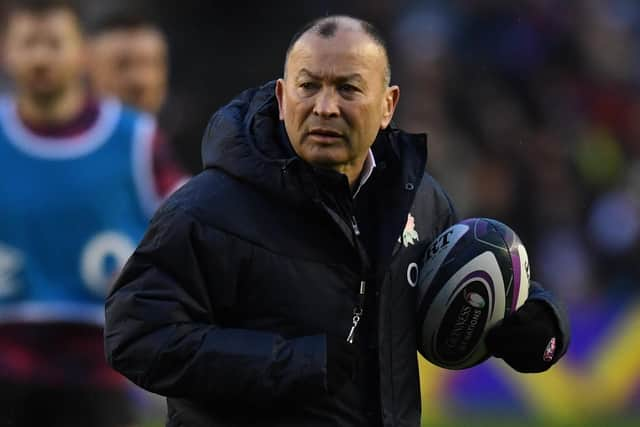 Eddie Jones was criticised for his decision during England's defeat by Scotland.