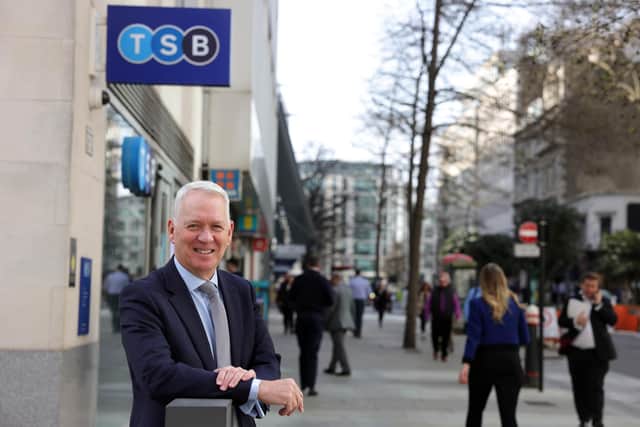 Robin Bulloch is the chief executive of TSB Bank. Picture: Andrew Parsons/Parsons Media