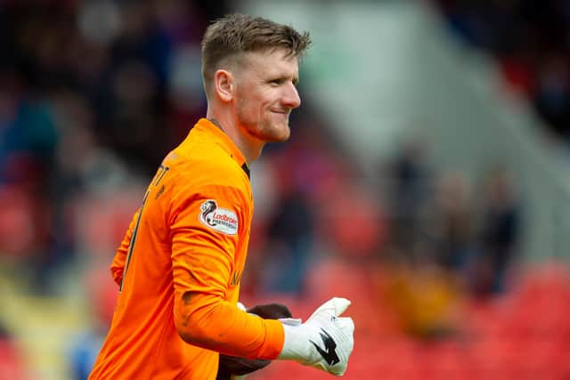 Livingston goalkeeper Ross Stewart has joined Hearts on loan.