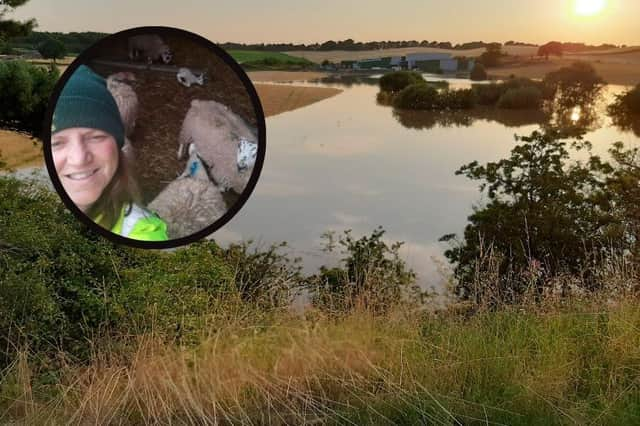 Margaret Cook, a farmer whose land was ruined when the Union Canal breached in August, 2020.