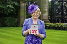 Margaret Mills was awarded an MBE in the 2012 New Year Honours List