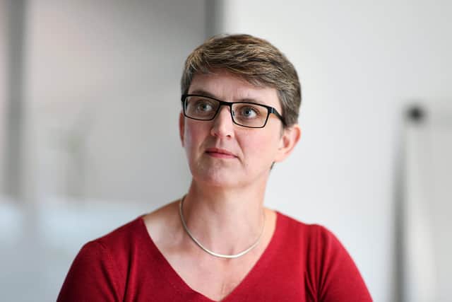 Scottish Greens MSP Maggie Chapman was a key player in the debate on women in sport (Picture: John Devlin)