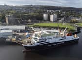 The two ferries being built for CalMac at the Scottish Government-owned Ferguson Marine shipyard have been delayed, again (Picture: John Devlin)