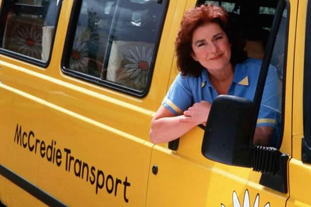 Juliet Cadzow played the bus driver Edie McCredie in Balamory.