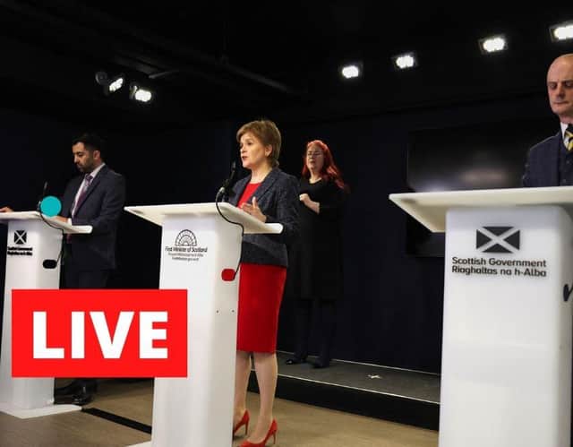 Nicola Sturgeon will take questions from the media on a number of matters, with the press conference coming amid planned industrial by teachers.