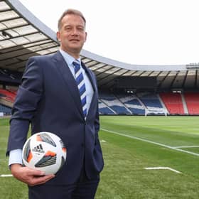 SFA chief executive Ian Maxwell has no fears over Celtic making an approach for Scotland manager Steve Clarke. (Photo by Craig Williamson / SNS Group)
