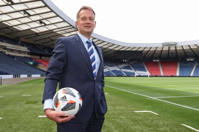 SFA chief executive Ian Maxwell has no fears over Celtic making an approach for Scotland manager Steve Clarke. (Photo by Craig Williamson / SNS Group)
