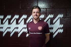 Winger Elliott Frear has signed for Hearts. Pic: Heart of Midlothian FC.