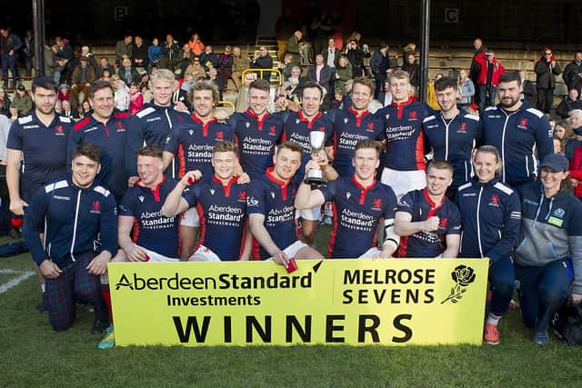 London Scottish won the Melrose Sevens in 2019.