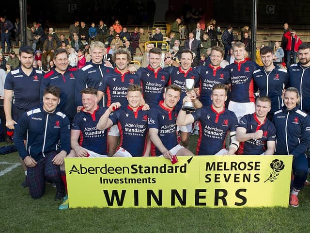 London Scottish won the Melrose Sevens in 2019.