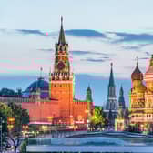 The Kremlin and St Basil's Cathedral in Moscow's Red Square