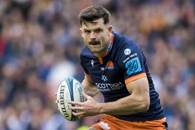 Blair Kinghorn has impressed for Edinburgh since converting to a stand-off. (Photo by Ross Parker / SNS Group)