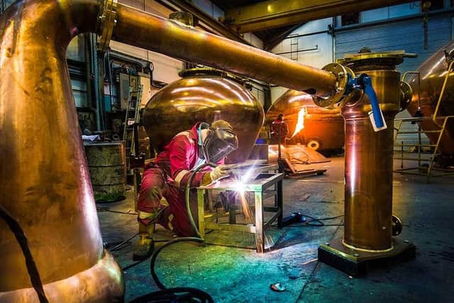 Fourth generation family business Forsyths designs and manufactures distilleries across the world. Picture: James Glossop