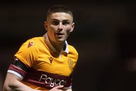 Jake Hastie spent last season back on loan at Motherwell. Picture: SNS